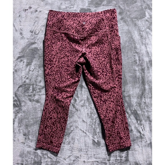 Athleta Salutation Stash Pocket II 7/8 Leggings L Petite - Picture 2 of 11